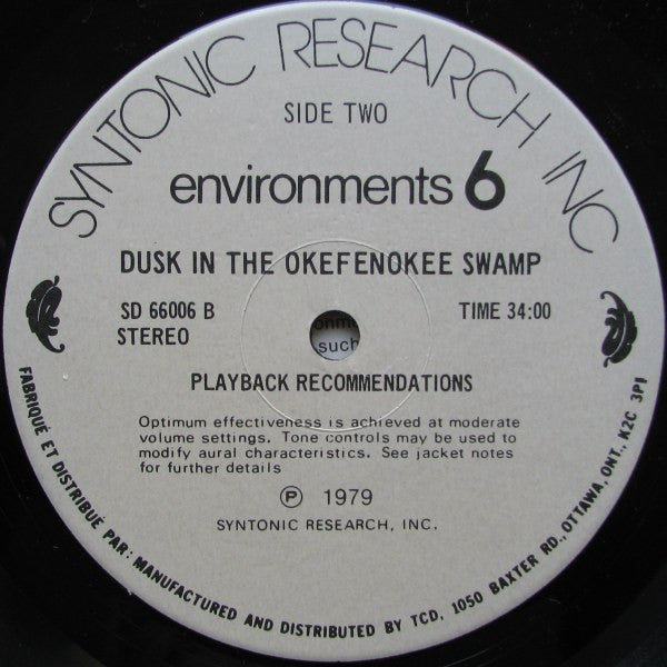 No Artist - Environments (New Concepts In Stereo Sound) (Disc 6) - 1974