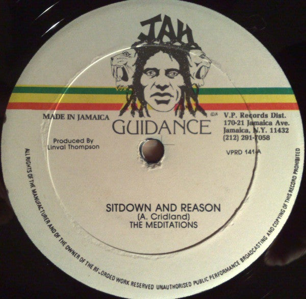 The Meditations - Sitdown And Reason / Jam It Tonight
