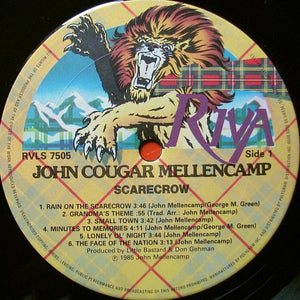 John Cougar Mellencamp - Scarecrow - 1985