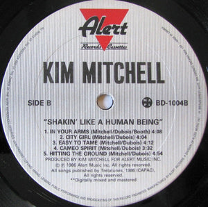 Kim Mitchell - Shakin' Like A Human Being - 1986