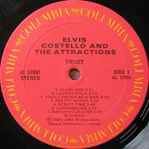 Elvis Costello & The Attractions - Trust - 1981