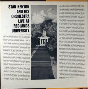 Stan Kenton And His Orchestra - Live At Redlands University - 1971