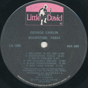 George Carlin - Occupation: Foole - 1973