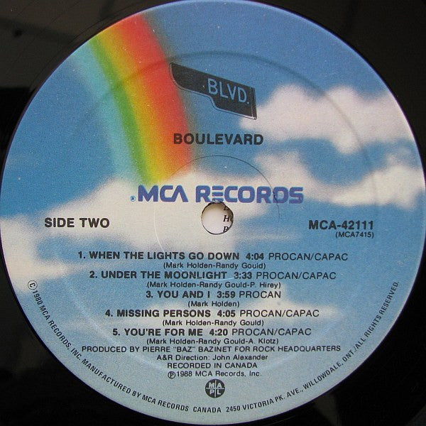 Boulevard - BLVD. - 1988