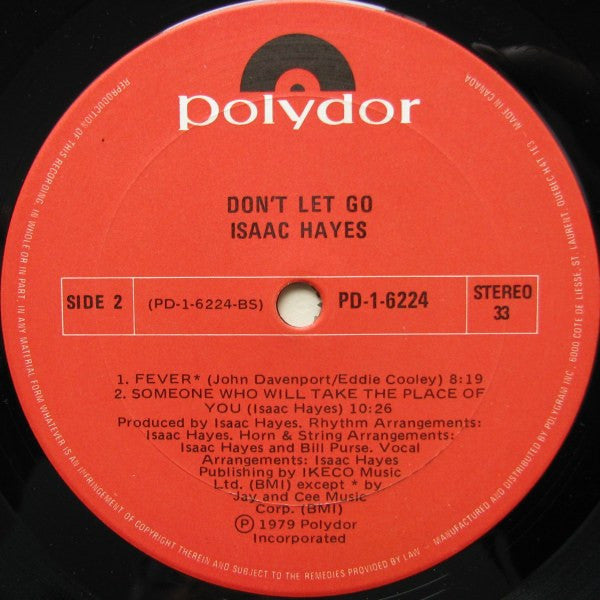 Isaac Hayes - Don't Let Go