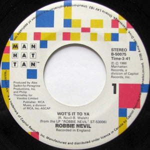 Robbie Nevil - Wot's It To Ya - 1986