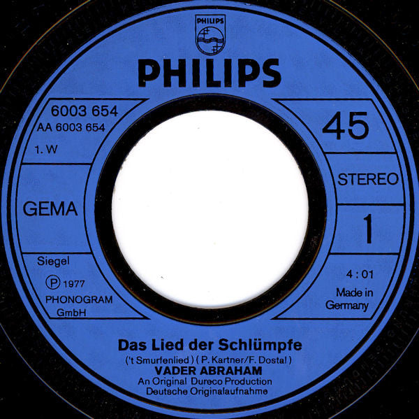 Vader Abraham - Das Lied Der Schlümpfe