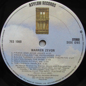 Warren Zevon - Warren Zevon