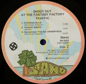 Traffic - Shoot Out At The Fantasy Factory - 1973