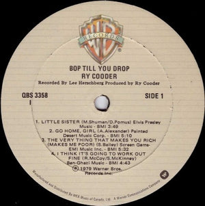 Ry Cooder - Bop Till You Drop