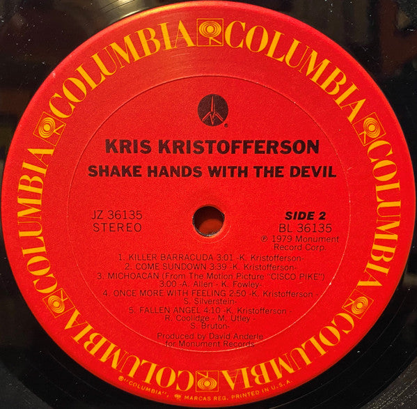 Kris Kristofferson - Shake Hands With The Devil