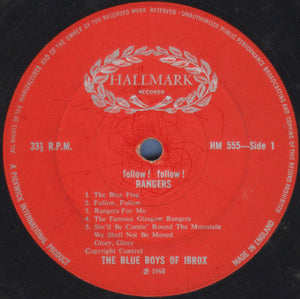 Blue Boys Of Ibrox, The - Follow! Follow! Rangers -