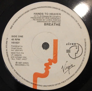 Breathe - Hands To Heaven - 1987