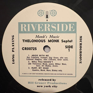 Thelonious Monk Septet - Monk's Music - 2024