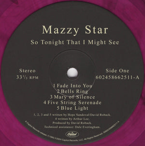 Mazzy Star - So Tonight That I Might See - 2025