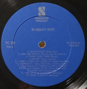 Various - 20 Heavy Hits Vol. 1 - 1971