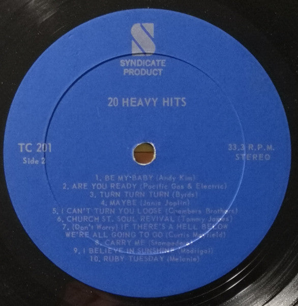 Various - 20 Heavy Hits Vol. 1 - 1971