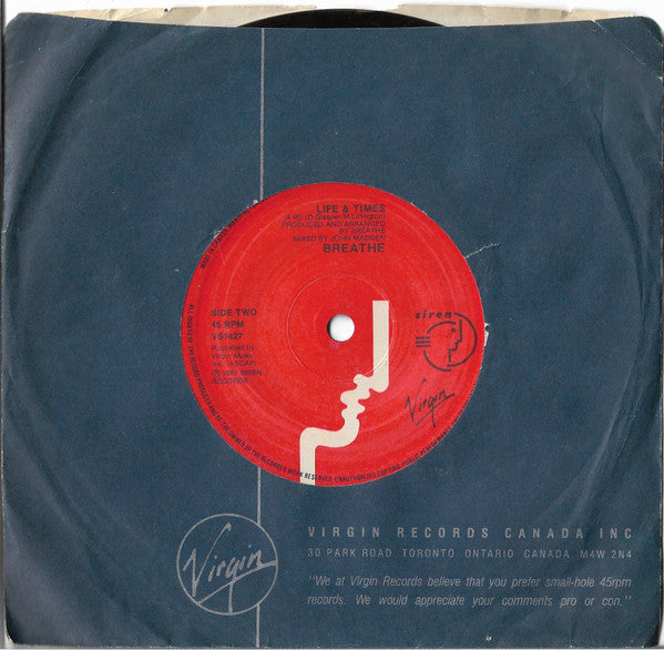 Breathe - Hands To Heaven - 1987