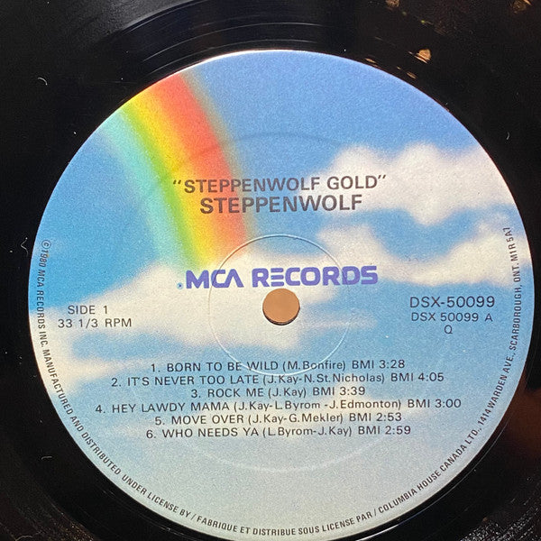 Steppenwolf - Gold (Their Great Hits) - 1980