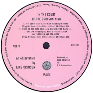King Crimson - In The Court Of The Crimson King -