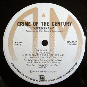 Supertramp - Crime Of The Century -