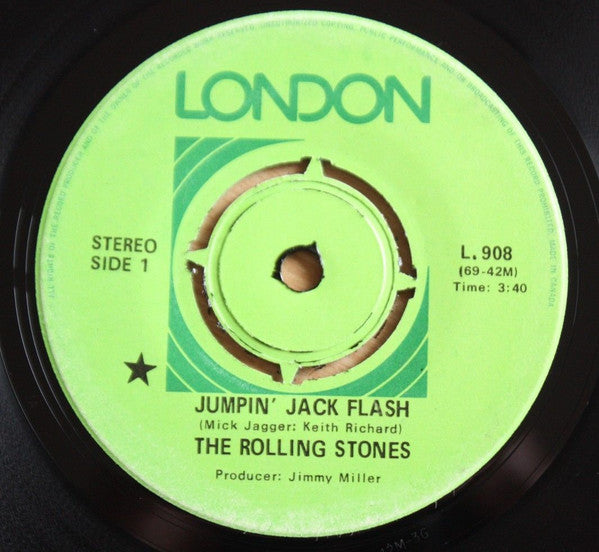 Rolling Stones, The - Jumpin' Jack Flash / Child Of The Moon - 1976