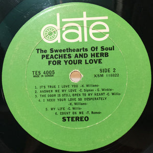 Peaches & Herb - For Your Love