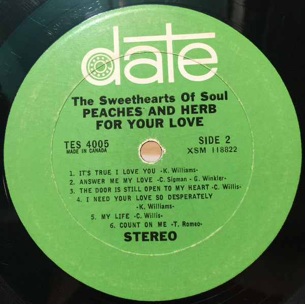 Peaches & Herb - For Your Love