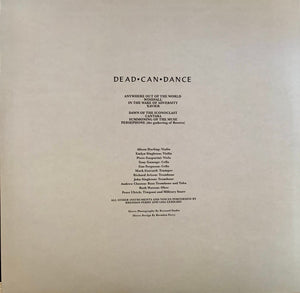 Dead Can Dance - Within The Realm Of A Dying Sun - 2017