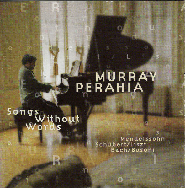 Murray Perahia - Songs Without Words (CD) - 1999
