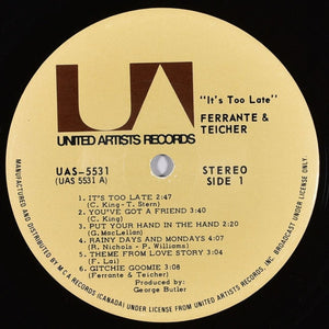 Ferrante & Teicher - It's Too Late