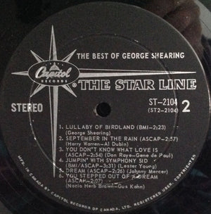 George Shearing - The Best Of George Shearing