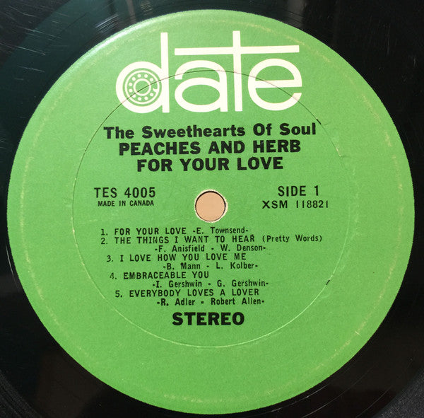 Peaches & Herb - For Your Love