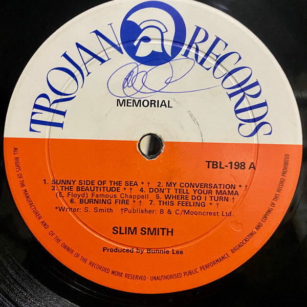 Slim Smith - Memorial