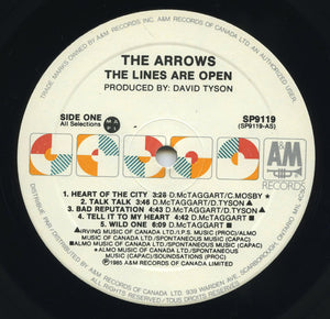 The Arrows - The Lines Are Open
