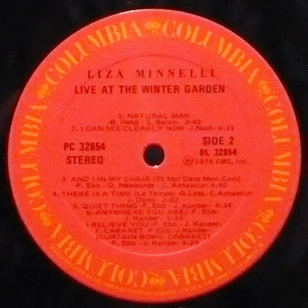 Liza Minnelli - Live At The Winter Garden -