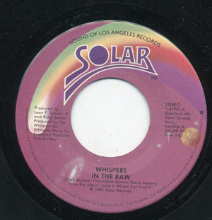 Whispers, The - In The Raw / Small Talkin' - 1981