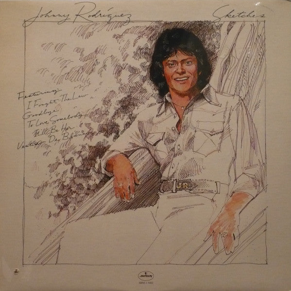 Johnny Rodriguez - Sketches Vinyl Record