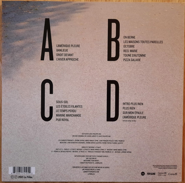 Les Cowboys Fringants - L'Amérique Pleure (Bande Sonore Originale Du Film)