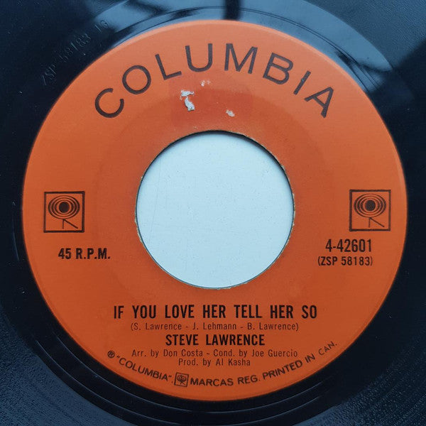 Steve Lawrence (2) - Go Away Little Girl