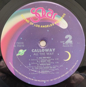 Calloway - All The Way