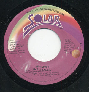 Whispers, The - In The Raw / Small Talkin' - 1981