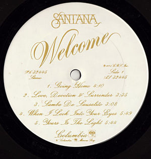 Santana - Welcome - 1973