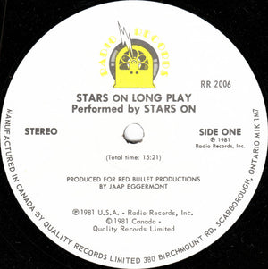 Stars On 45 / Long Tall Ernie And The Shakers - Stars On Long Play - 1981