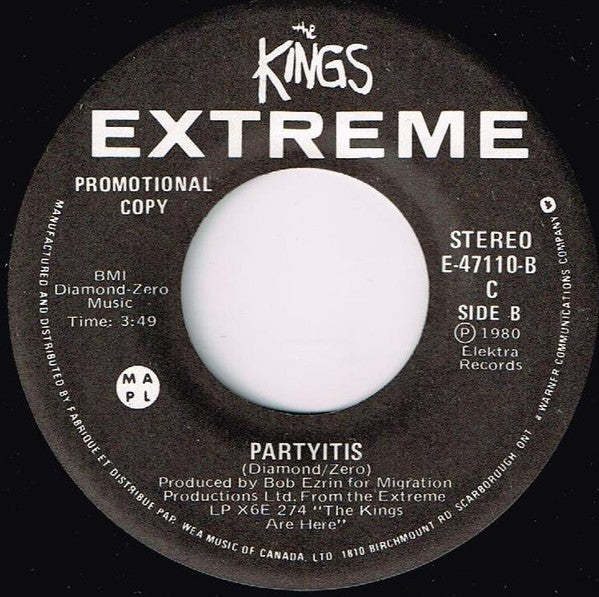 The Kings - Don't Let Me Know / Partyitis