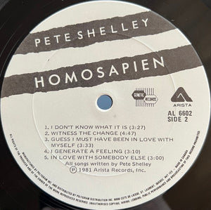 Pete Shelley - Homosapien - 1982
