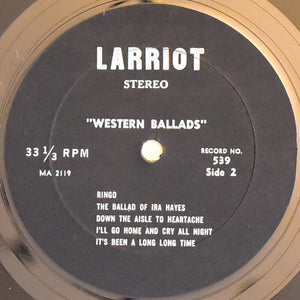 Unknown Artist - Western Ballads -