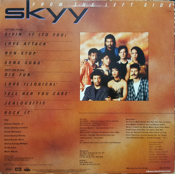 Skyy - From The Left Side