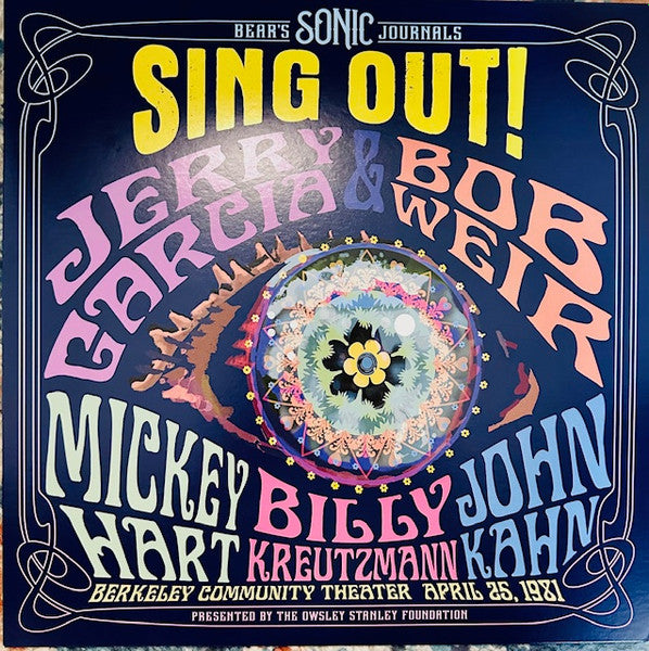Jerry Garcia, Bob Weir, Mickey Hart, Bill Kreutzmann, John Kahn - Sing Out! Berkeley Community Theater April 25, 1981 - 2025