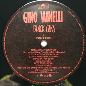 Gino Vannelli - Black Cars